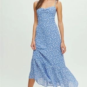 NWT Reformation Emersyn Midi Dress in Marie print